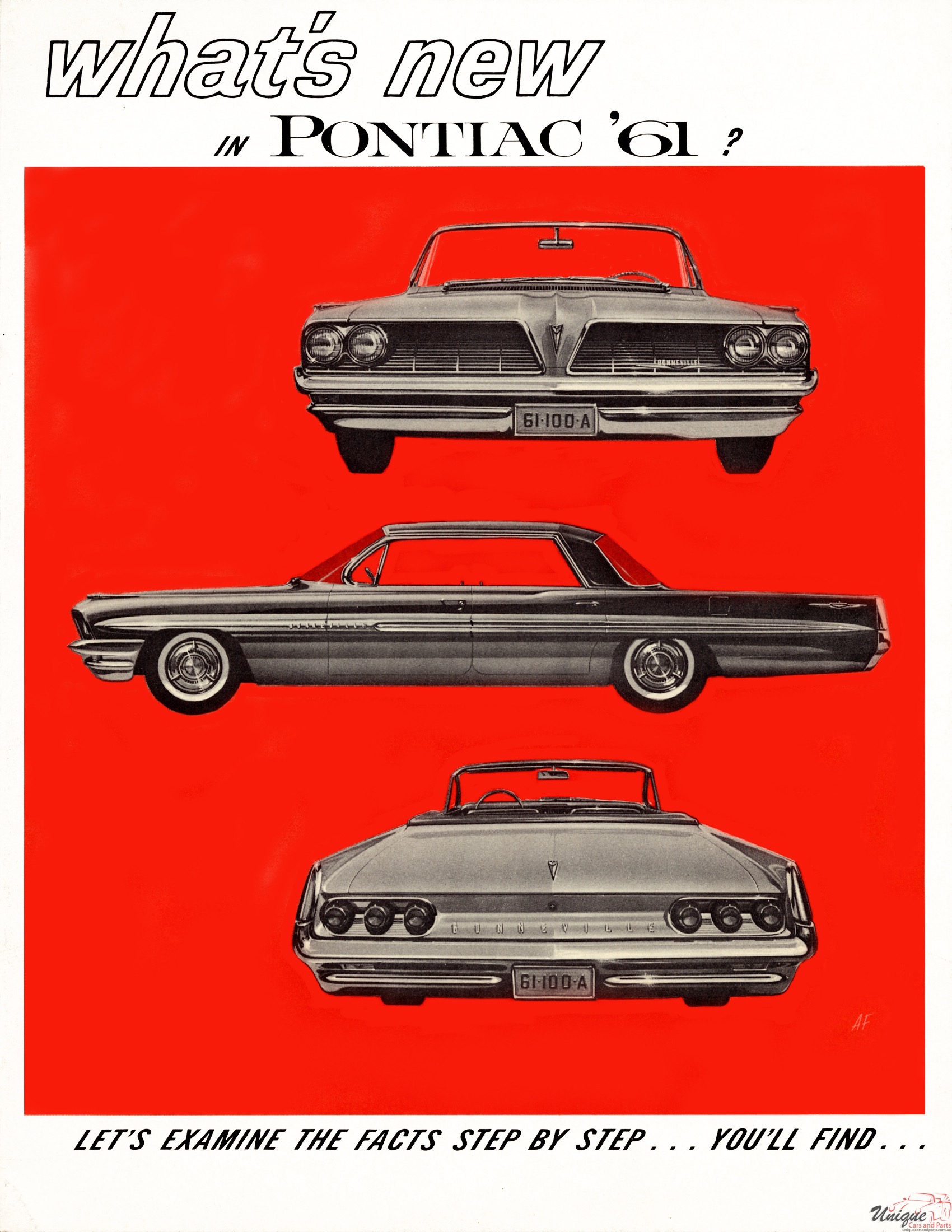 1961 Pontiac Foldout